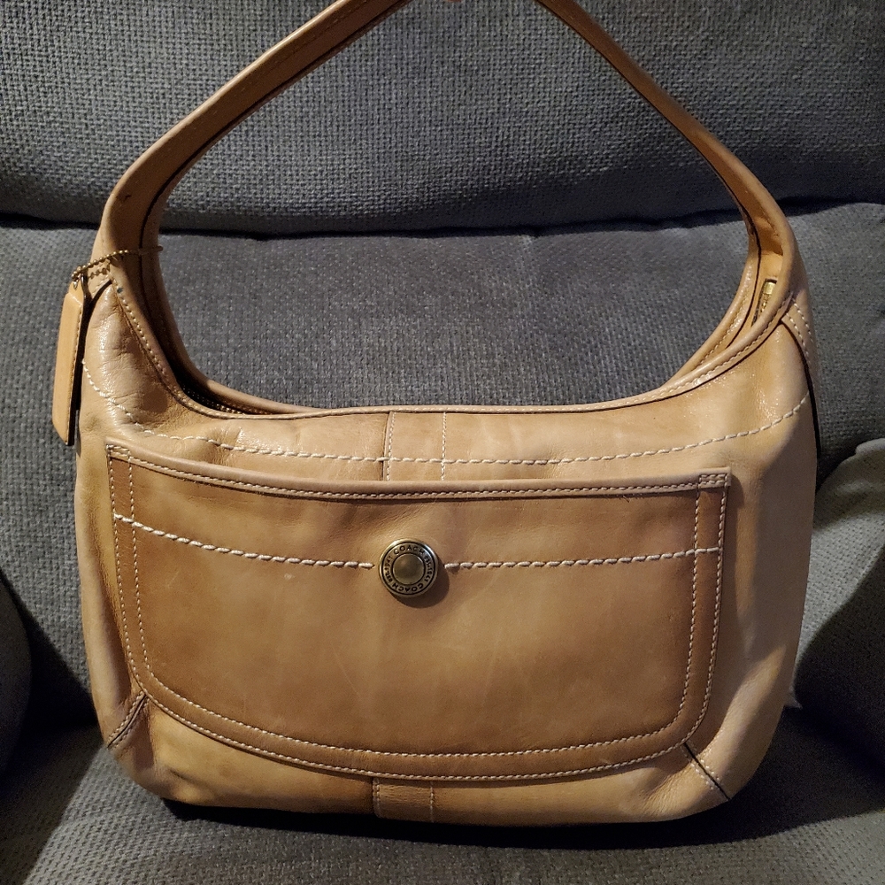 Coach Ergo hobo bag in tan